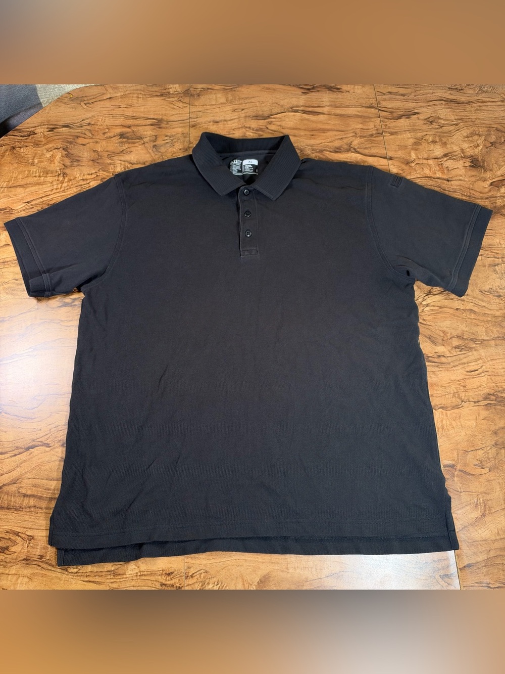 5.11 Tactical Utility Polo Shirt Men’s XL Black Short Sleeve Cotton 41180